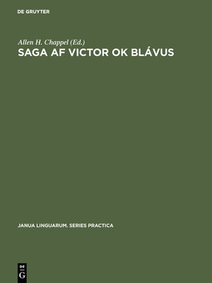 cover image of Saga af Victor ok Blávus